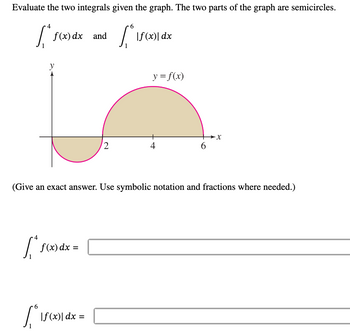 Answered: [*fc f(x) dx and [*fx f(x) dx = 1.1 2… | bartleby