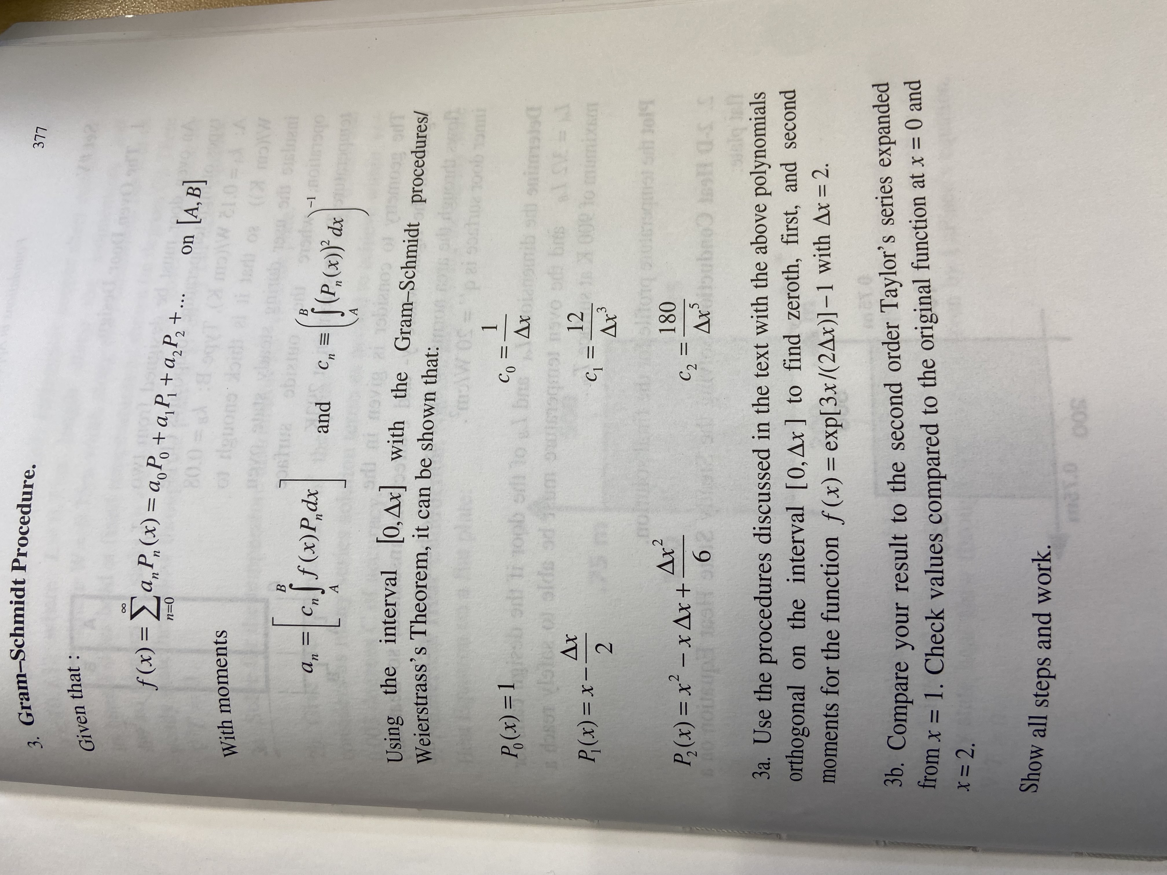 Answered: 3a. Use The Procedures Discussed In The… | Bartleby