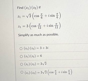 Answered Find 21 22 If 2 2 Cos I Sin 21 Bartleby   Ru8j9gm Thumbnail 