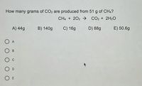 Answered: How many grams of CO2 are produced from…