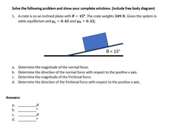 Answered: Solve the following problem and show… | bartleby