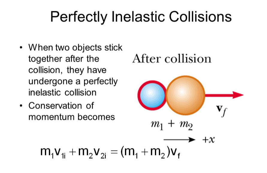 Answered: The two masses below are initially moving, collide, and 