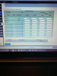 **Educational Material: How to Post Transactions to the General Ledger**

In accounting, one of the essential tasks is to post transactions to the general ledger. This guide will walk you through the process of posting transactions using a sample general ledger.

### Sample General Ledger Entry

Below is an example of a general ledger for the "Cash" account, with Account Number 101. Let's break down the elements and transactions listed in this general ledger.

---

#### ACCOUNT: Cash
##### ACCOUNT NO.: 101

**Date** | **Item** | **Post. Ref.** | **Debit** | **Credit** | **Balance (Debit)** | **Balance (Credit)**
-|-|-|-|-|-|-
Jan. 1 |✔| J1 ✔| 1,200 | | 1,200 |✔
Jan. 2 | | J2| | | |
Jan. 5 | | | | | |

---

### Explanation of Entries:

- **Date**: This column records the date of each transaction. In this example, transactions are dated Jan 1, Jan 2, and Jan 5 of a given year.
  
- **Item**: This column can be used to provide additional details about the transaction if necessary.
  
- **Post. Ref.**: Posting Reference (Post. Ref.) indicates the reference number or journal entry number that is being posted. For instance, `J1` and `J2` are used to signify journal entries.
  
- **Debit**: This column records amounts that have been debited to the account. For instance, on Jan 1, a debit of $1,200 has been recorded.
  
- **Credit**: This column records amounts that have been credited to the account.
  
- **Balance (Debit)** and **Balance (Credit)**: These columns keep a running balance of the account. On Jan 1, after posting the debit entry, the running balance is $1,200 in the Debit column.

### Graphs or Diagrams:
In this image, there are no graphs or diagrams; it is purely a ledger table.

### Additional Accounts:
- **Account: Office Supplies** 
  - **Account No.: 142**
  - The sections for this account are prepared but not yet filled in with any transactions. This is reflective of the general ledger setup for different accounts within the accounting system.

### Interaction:
- **Check My Work**: There is an interactive