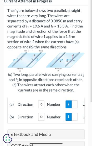 Answered: The Figure Below Shows Two Parallel,… | Bartleby