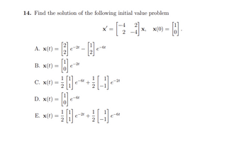 Answered: 4. Find The Solution Of The Following… | Bartleby