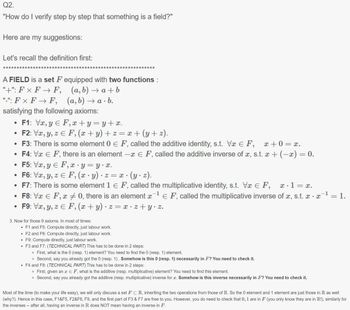 Answered: 2. Show That Q√3 = {a+b√3|a, B = Q} Is… | Bartleby