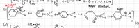 C=c-H
H- C= ċ-ċ =CH
t major?
magor strcture
major
major
ンH
H.
۲ )ف(
(c)
all major
J:0
