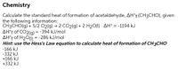 Answered Calculate the standard heat of bartleby