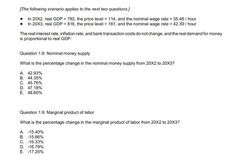 Answered: [The Following Scenario Applies To The… | Bartleby