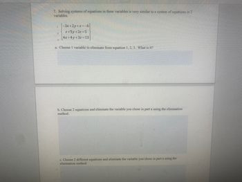 Answered: 7. Solving Systems Of Equations In… | Bartleby