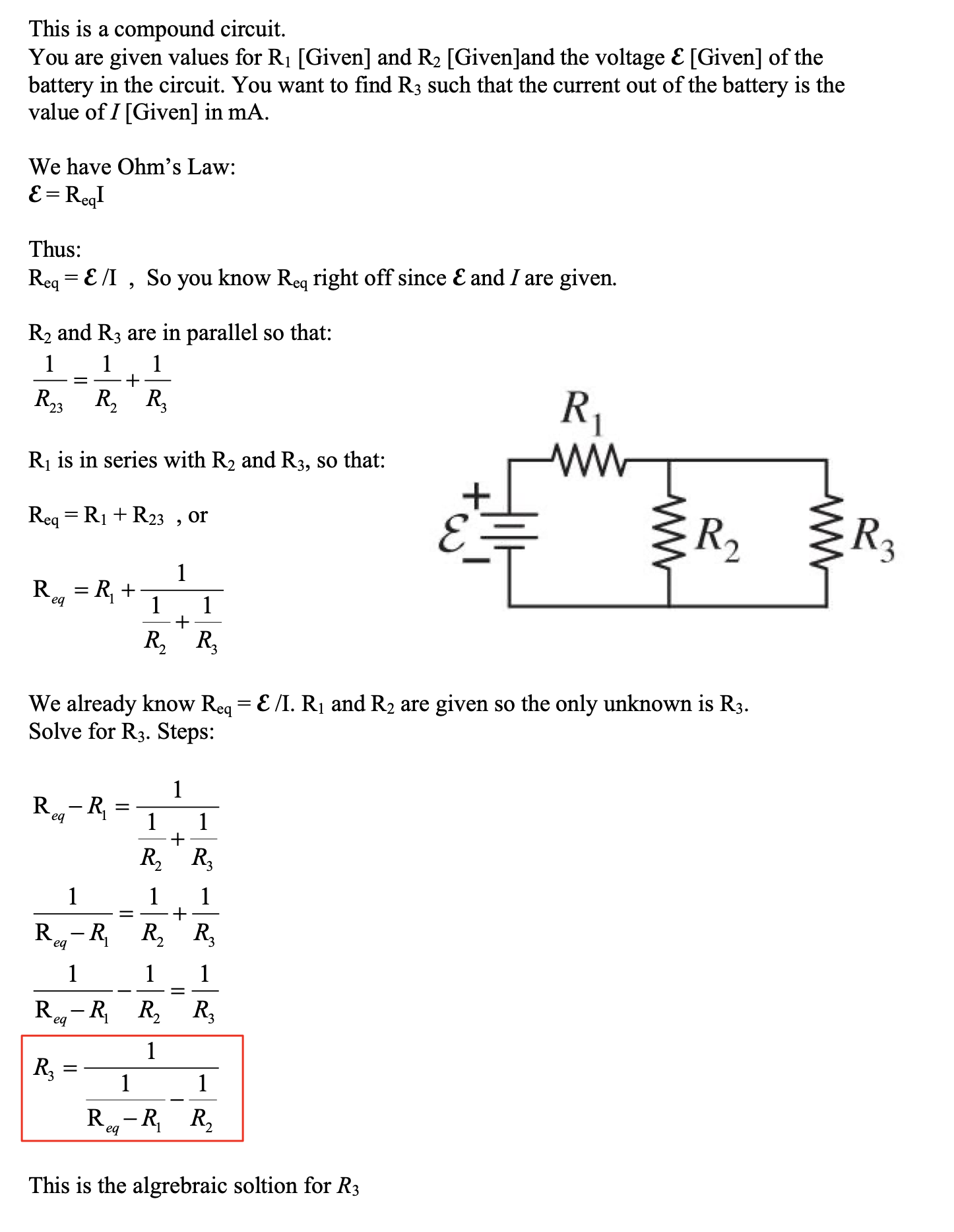 Answered: This Is A Compound Circuit. You Are… | Bartleby