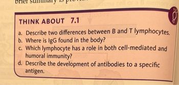 Answered: A. Describe Two Differences Between B… | Bartleby