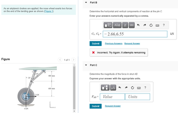 Answered: As An Airplane's Brakes Are Applied,… 