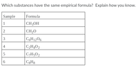 Answered Which substances have the same bartleby