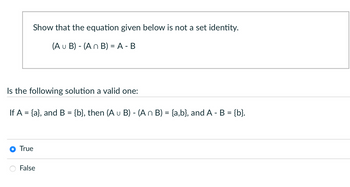 Answered: Is The Following Solution A Valid One:… | Bartleby