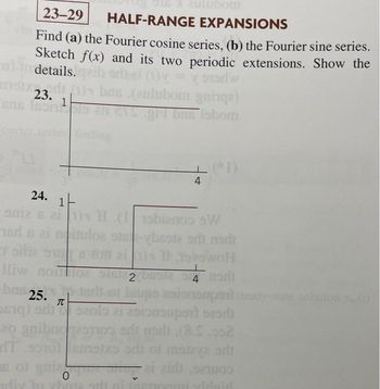 Answered: Find (a) The Fourier Cosine Series, (b)… | Bartleby