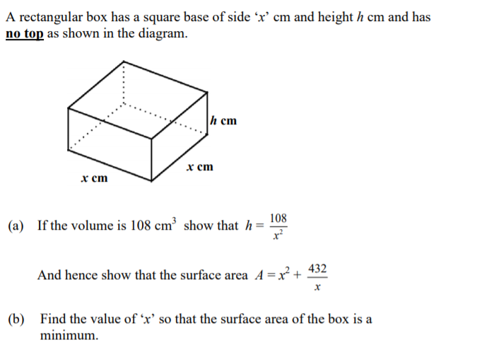 surface area of a rectangular box
