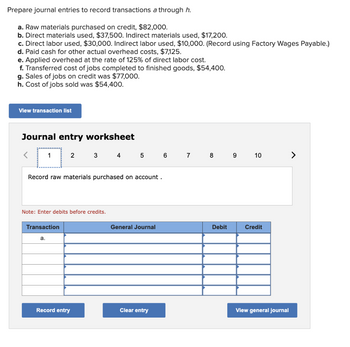 Answered: Prepare Journal Entries To Record… | Bartleby