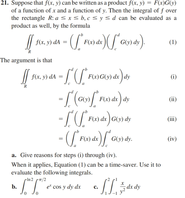 Answered 21. Suppose that f x y can be written bartleby