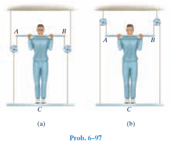 Answered: A (a) (b) Prob. 6–97 | Bartleby