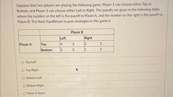 Answered: Suppose That Two Players Are Playing… | Bartleby