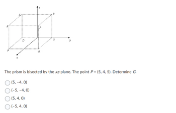 Answered: III The Prism Is Bisected By The… | Bartleby