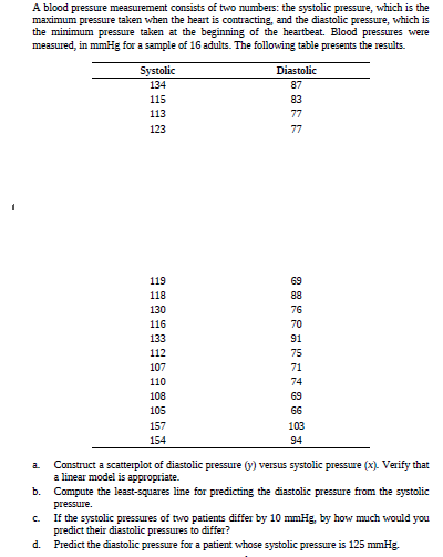 the systolic pressure measures the