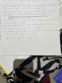 54 +12 =b6.
23
Sux + 4x dx = &x+4 + ( -o = 54 +1$ 2 = Mx
3 1.
6. Find the center of mass of the lamina with density function p(x) = 2y + 6x in
the region R = {(x, y)|0 < x < 2,0 < y < 3}.
m =
3X
%3D
ve will see lates
dx=
of double inte
= 9x +
=
Ow to obtain
be a very ler
145
9.
18+ 27xdx = 18%+ L.27 x
O2 3
ique for cors
ng the defin
L.
2
. easier if we
18() + 22 (2) = 36 +54 = 190
23
ith respect t
sis
ice th
htrodr
achi
54
9= 90.
+ bx?
9
5.
3
54
9x+
smoo
Since AA
coordinates, the
This OpenStax book is available for free a
