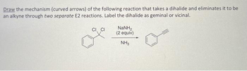 Answered: Draw the mechanism (curved arrows) of… | bartleby