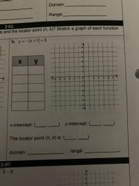 Answered: 3. the locator point (h, k)? Sketch a… | bartleby