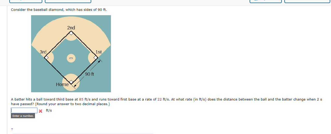 Answered Consider the baseball diamond, which… bartleby