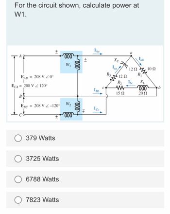 Answered: For The Circuit Shown, Calculate Power… | Bartleby