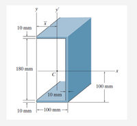 y
10 mm
180 mm
C
100 mm
10 mm
10 mm
-100 mm -
