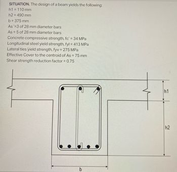 Answered Calculate the shear strength provided bartleby