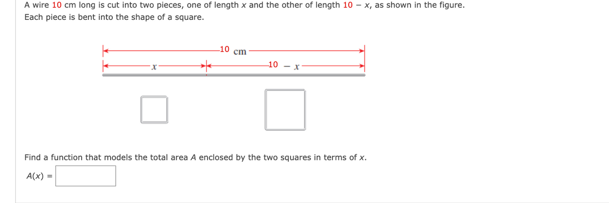 Ex: Find the Length of Two Pieces Cut From a Large Piece Given a  Relationship