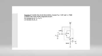 Answered: Exercise 4: Consider The Circuit Shown… | Bartleby