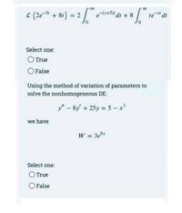 Answered: 00 L {2e=St + 81} = 2 / Eto+sW Dt + 8… | Bartleby