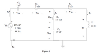 C1
1 µF
R1
2 kΩ
R3
2 kQ
+ VR3
+ Vci
+ VRI
I
VR2
R2
1.5 k2
+
L
Vs
13520°
10 H
V rms
VL
C2
1.5 µF
60 Hz
Vc2
Figure 1
+
