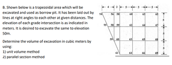 Answered Shown below is a trapezoidal area which bartleby