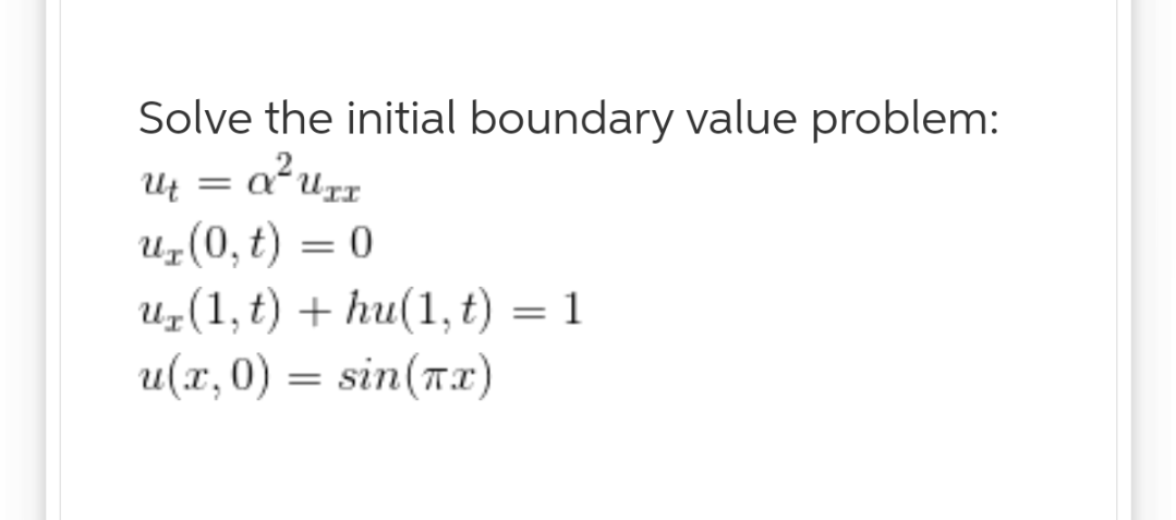 answered-solve-the-initial-boundary-value-bartleby