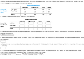 Answered: Students Taking The Graduate Management… | Bartleby