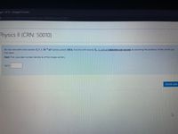 ge 1 of 5) - Google Chrome
Er/mod/quiz/attempt.php?attempt3D164866&cmid%3D3537
Physics II (CRN: 50010)
An iron wire with cross-section 3, 7 x 10 m? carries current 168 A. Find the drift velocity Va, in units of milimneters per second, by assuming the existence of two carriers per
iron atom.
Hint: First, calculate number density n of the charge carriers.
Yanıt:
Sonraki sayfa
