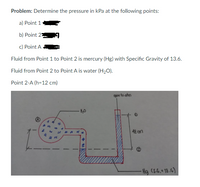 Answered: Problem: Determine The Pressure In KPa… | Bartleby