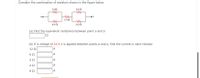 Consider the combination of resistors shown in the figure below.
120
4.0 0
5.0 0
6.00
8.0 0
(a) Find the equivalent resistance between point a and b.
(b) If a voltage of 24.9 V is applied between points a and b, find the current in each resistor.
12 0
A
A
A
A
A
