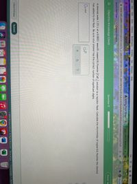 me
File
Edit
View
History
Bookmarks
Profiles
Tab
Window
Help
O Mon A
H Watch Gilmore Girls | Ne x
O ALEKS
A ALEKS - Reyna Garcia
A ALEKS, David Teague- x
4 9,511 Jobs in Wilmington x
9 New Tab
i www-awu.aleks.com/alekscgi/x/lsl.exe/1o_u-IgNslkr7j8P3jH-IvdWKW_BBZZ16tTytly4Fcfu6zOtOf8oMM9stGC3flfCanZytOOHoz6ScnZsCTWP... O
Pauser
Spotify Web Playe.. M Common Ethical D..
Objective Knowledge Check
Question 11
David V
A chemist adds 1.55 L of a 0.0032 mmol/L copper(II) fluoride (CuF,) solution to a reaction flask. Calculate the micromoles of copper(II) fluoride the chemist
has added to the flask. Be sure your answer has the correct number of significant digits.
μ mol
I Don't Know
Submit
Acces
©2022 McGraw Hill LLC. All Rights Reserved. Terms of Use | Privacy Center
APR
25
