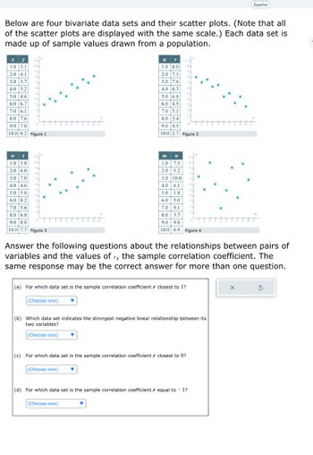 Answered: (a) For which data set is the sample… | bartleby