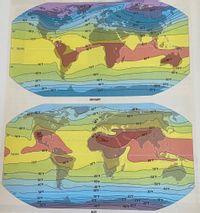 30°F
30°F
40 F
B
35 F
30°P
0°F
60
A
0°F
-20°F
30°F
10°F
10°F
-40°F
30 F
50°F
40°F
0°F
20°F
30
60°F-
30°F
40 F
50°F
-70°F
-70°F
70°F
60 F-
80°F
0°
Equator
C •
-80°F
80°F
80°F
-70°F-
-80°F
30°
90 F
70°F
60°F-
70°F
60°F
60°F
50°F
60°
-50°F
50°F
40°F
-30°F-
40°F
40°F-
-30 F
20°F
20°F-
20°F
JANUARY
40°F
40°F
40°F
B
50°F
60°
50°F A
50°F
60°F
60°F-
70°F
70°F
80°F
30
-70°F
90°F
100 F
80°F
90 F
80°F-
0 Equator
-70°F
80°F
80°F
70°F
30
60°F
70°F
60°F
50°F -
60°F
40°F-
-50°F
50°F
40°F
30°F
60°
30°F-
40°F-
30°F.
-20°F
20°F
0°F
-20°F
20°F
0°F
0°F
-10°F
10°F
--40°F
-20°F
40°F 30°F
JULY
1.09
