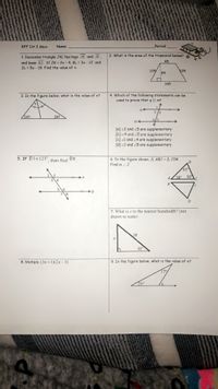 Answered: 1. Isosceles triangle JKL has legs JK… | bartleby