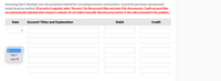 Assuming that Cullumber uses the perpetual method for recording inventory transactions, record the purchase and payment
using the gross method. (If no entry is required, select "No entry" for the account titles and enter O for the amounts. Credit account titles
are automatically indented when amount is entered. Do not indent manually. Record journal entries in the order presented in the problem.)
Date
Account Titles and Explanation
Debit
Credit
July 1
July 10
