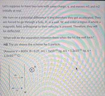 Answered: Let's suppose to have two ions with… | bartleby